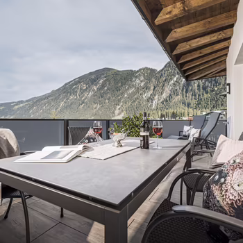Sky Loft SILBER - Terrasse westseitig