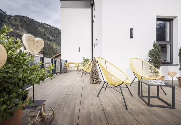 Wohlfühlterrasse im 1. Stock