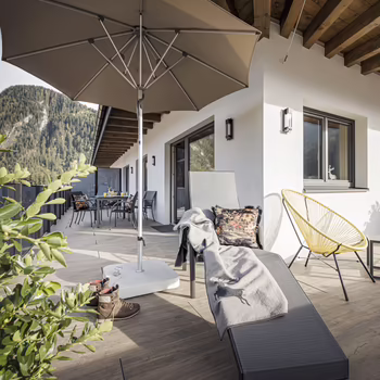 Sky Loft GOLD - Terrasse südwestseitig